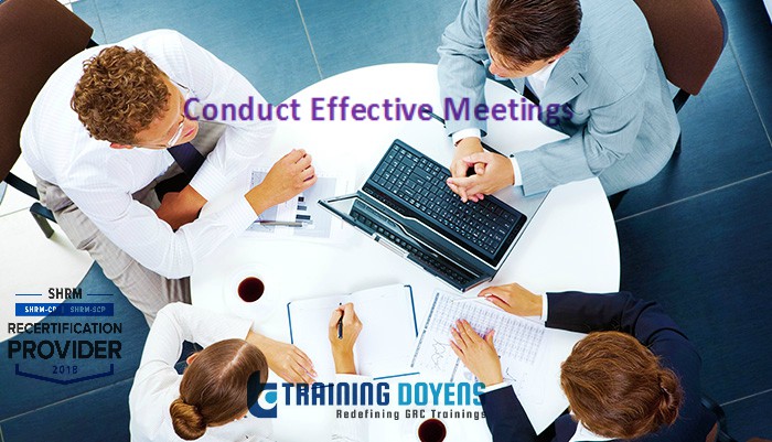 Webinar on How to Conduct Effective Meetings, How to make them productive! – Training Doyens, Aurora, Colorado, United States