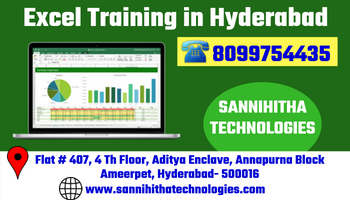 Advanced Excel Training in Hyderabad, Hyderabad, Andhra Pradesh, India