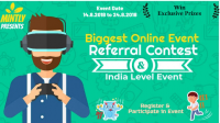Biggest Online Event  - Referral Contest [ Marketing Challenge]
