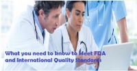 What you need to know to Meet FDA and International Quality Standards