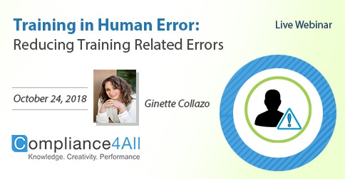 Reducing Training Related Errors (Human Error Trainings), Fremont, California, United States