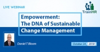 Web Conference on Empowerment: The DNA of Sustainable Change Management