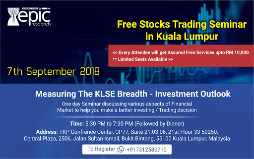 Free Stocks Trading Seminar in Malaysia (Kuala Lumpur), Bukit Bintang, Kuala Lumpur, Malaysia