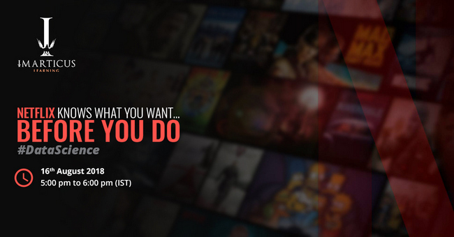 Webinar on "Netflix Knows What You Want... Before You Do.", Mumbai, Maharashtra, India