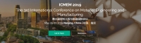 2019 3rd International Conference on Material Engineering and Manufacturing (ICMEM 2019)