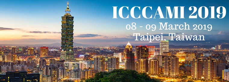 International Conference on Climate Change Adaptation and Multidisciplinary Issues 2019, Taipei, Taiwan