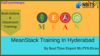 Meanstack Classroom Free Demo On August 18th @ 9 AM ISt