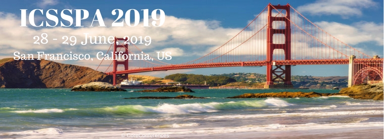 International Conference on Social Science and Public Affairs 2019, San Francisco, California, United States