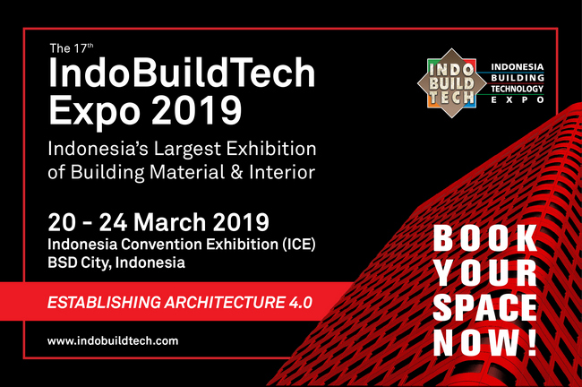 Indobuildtech 2019, BSD city, Jakarta, Indonesia