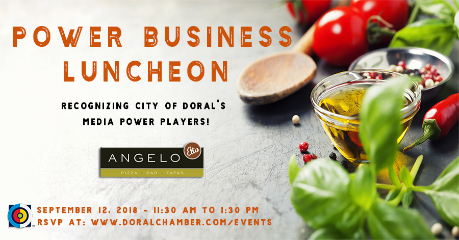 Power Business Luncheon  "Recognizing the City of Doral's Media Power Players", Miami-Dade, Florida, United States
