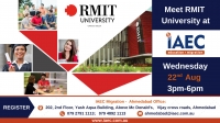 Meet RMIT University  - Australian Spot Admission Sessions @ IAEC Education Ahmedabad!