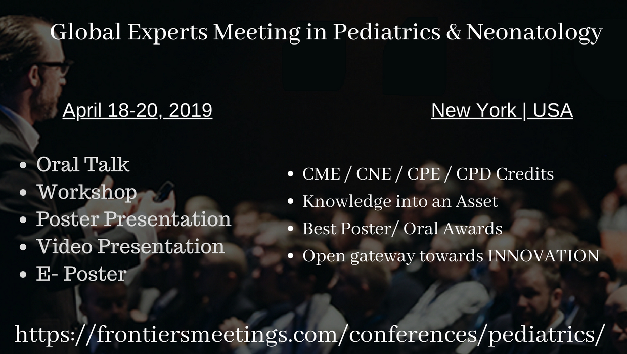 Pediatrics & Neonatology Conference 2019, New York, United States