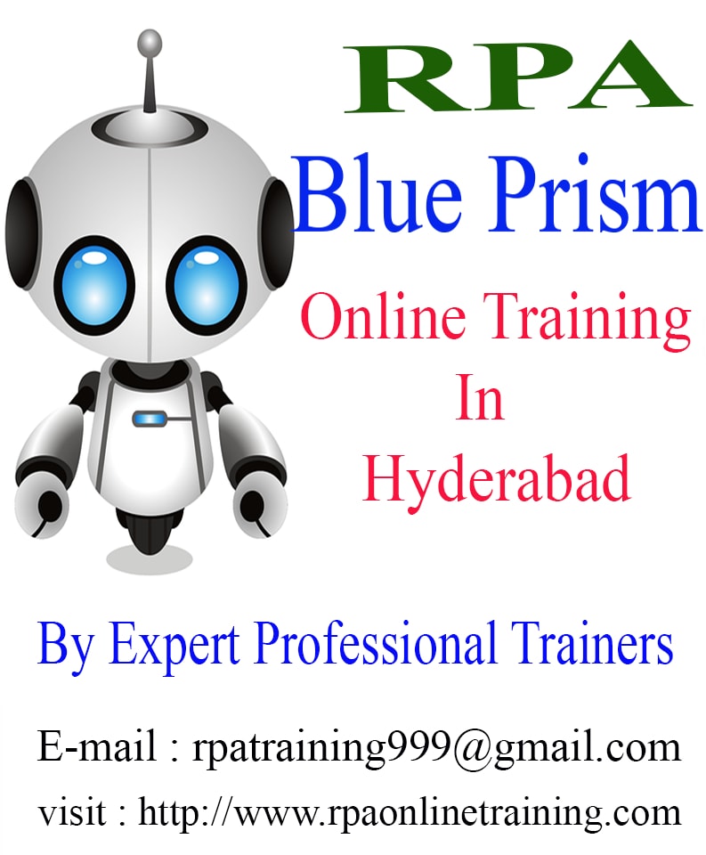 Blue Prism Training in Hyderabad| Blue Prism Online Training, Hyderabad, Andhra Pradesh, India