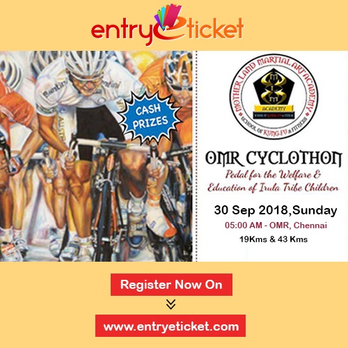 OMR CYCLOTHON 2018 | Entryeticket, Chennai, Tamil Nadu, India
