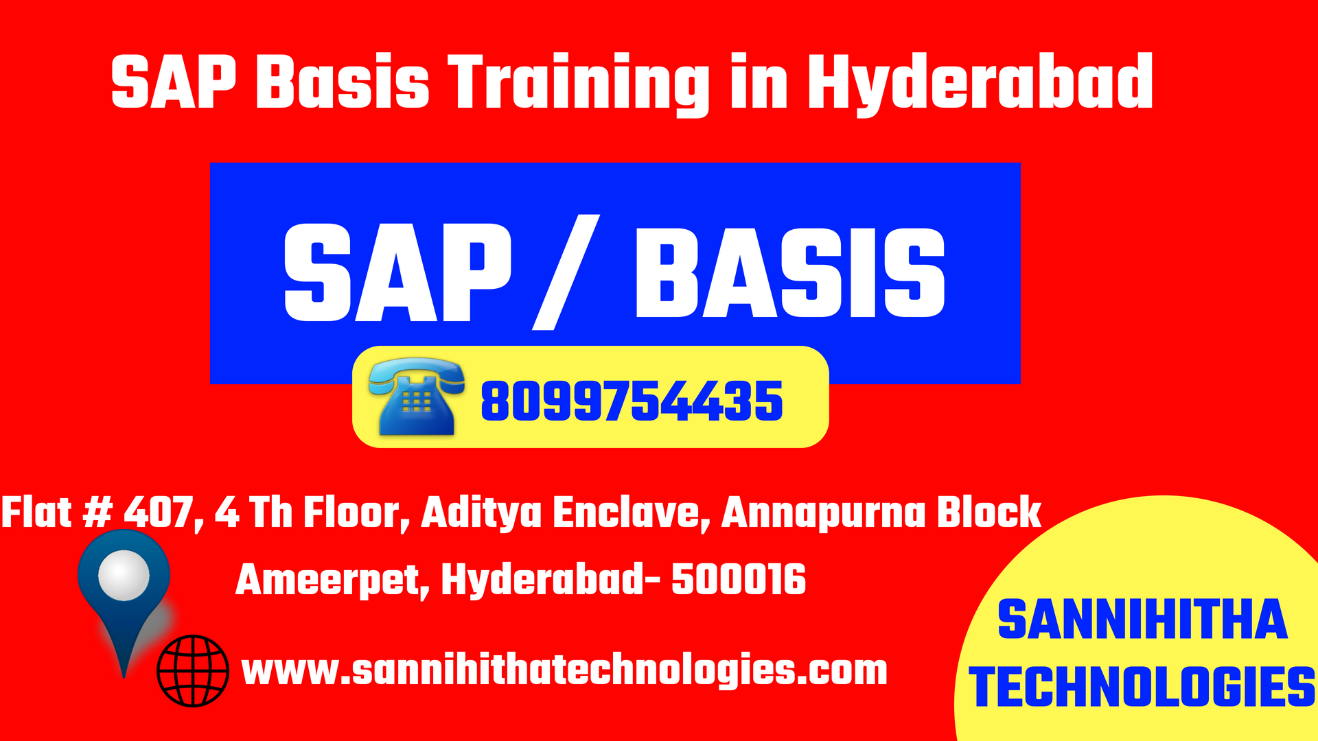 SAP Basis Training in Hyderabad, Hyderabad, Andhra Pradesh, India