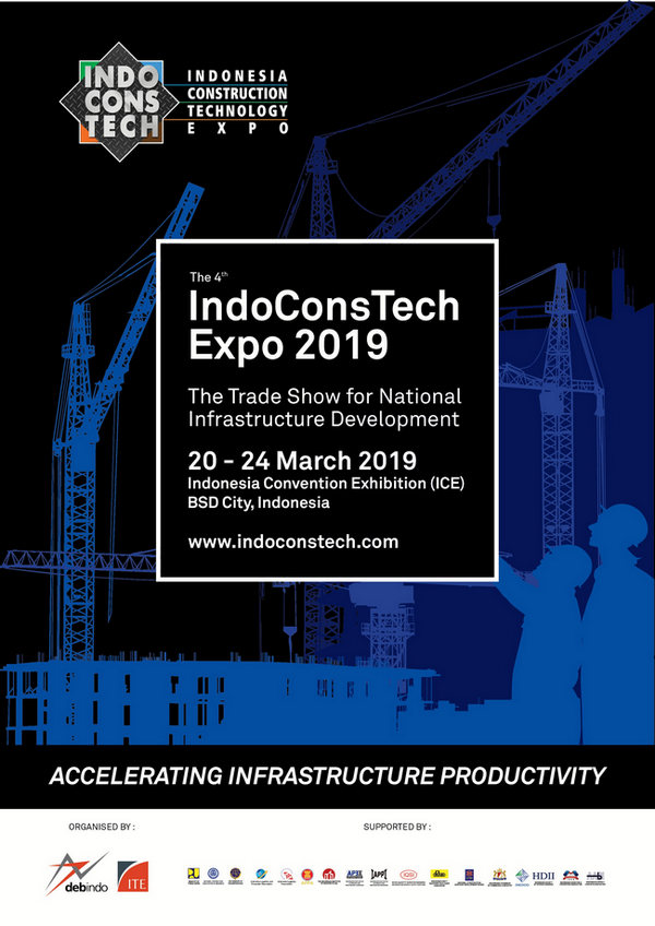 Indonesia Construction Technology Expo, BSD city, Jakarta, Indonesia