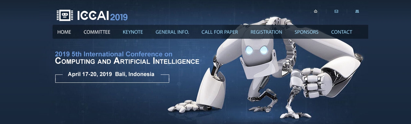 2019 5th International Conference on Computing and Artificial Intelligence (ICCAI 2019), Bali, Indonesia