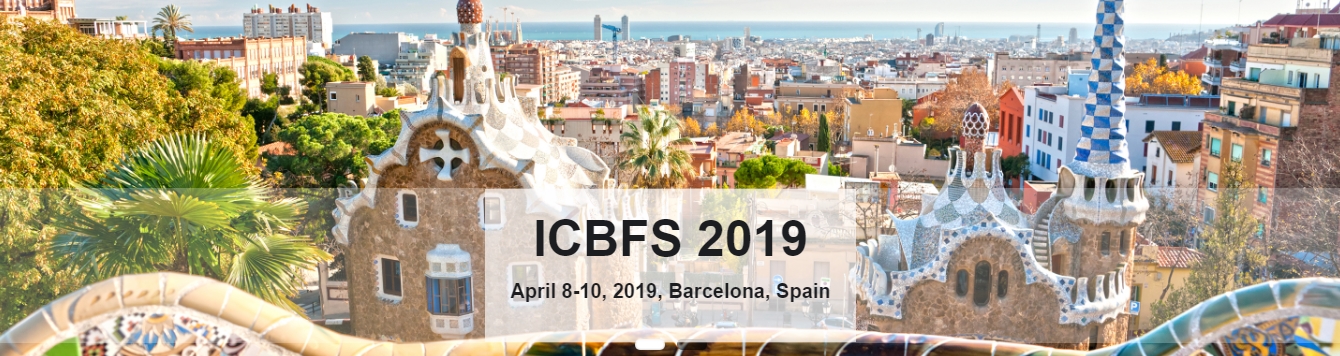 2019 10th International Conference on Biotechnology and Food Science (ICBFS 2019), Barcelona, Cataluna, Spain