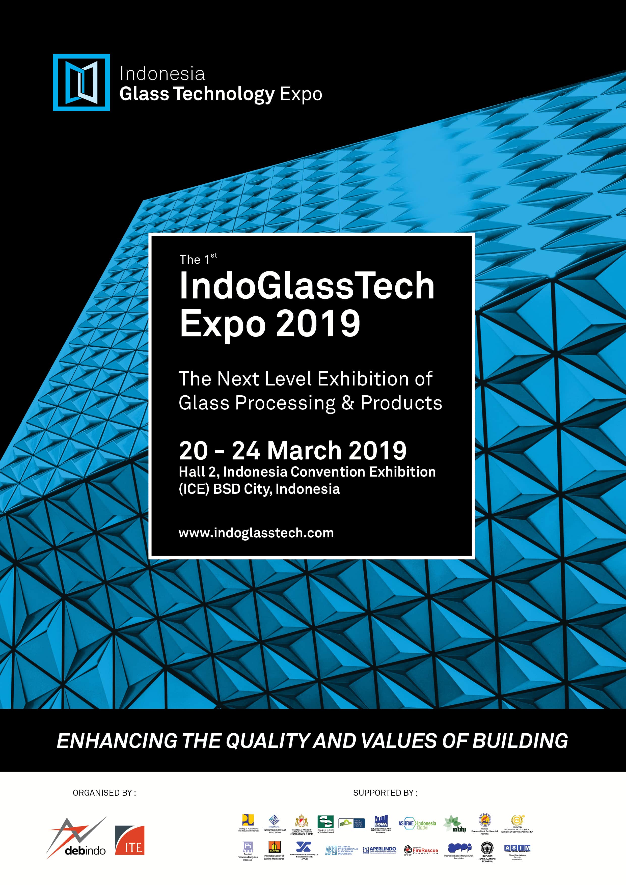 IndoGlassTech Expo, BSD city, Jakarta, Indonesia