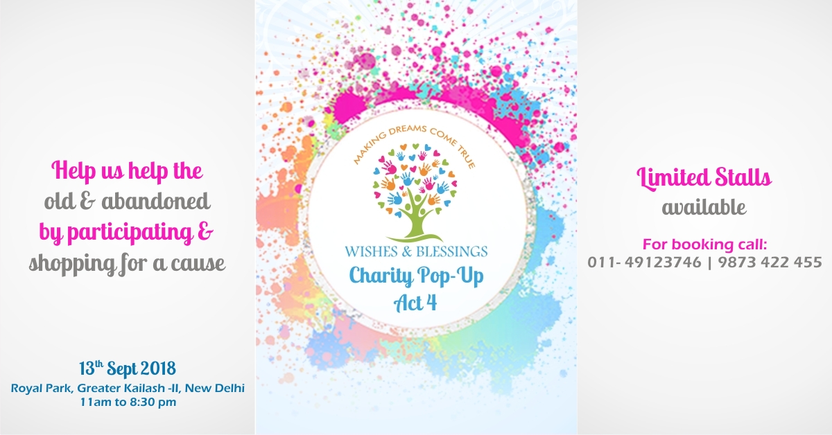 Charity Pop Up Act 4, South Delhi, Delhi, India