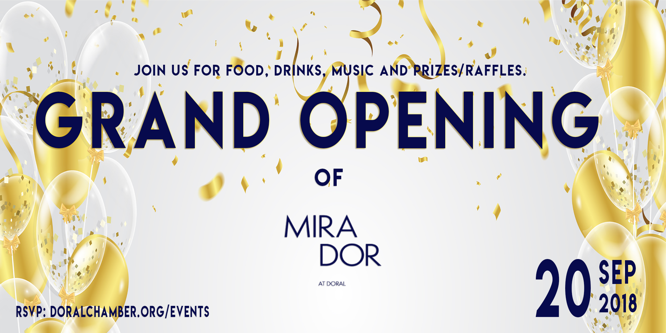Grand Opening of Mirador Doral September 20th, 2018, Miami-Dade, Florida, United States