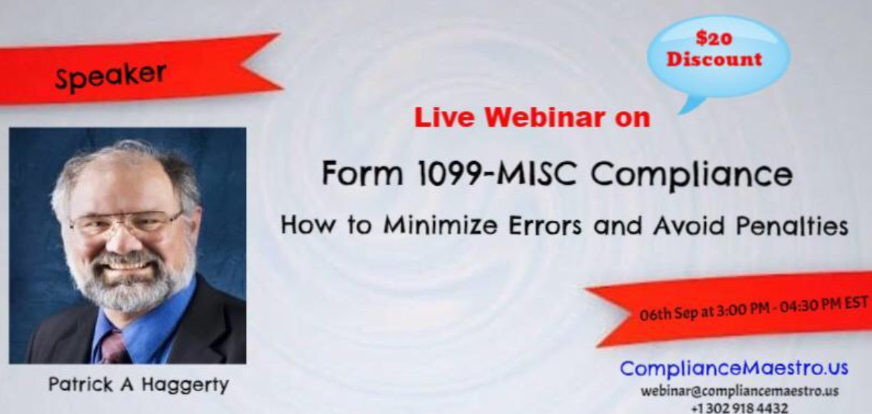 Form 1099-MISC Compliance: How to Minimize Errors and Avoid Penalties, Walnut, California, United States