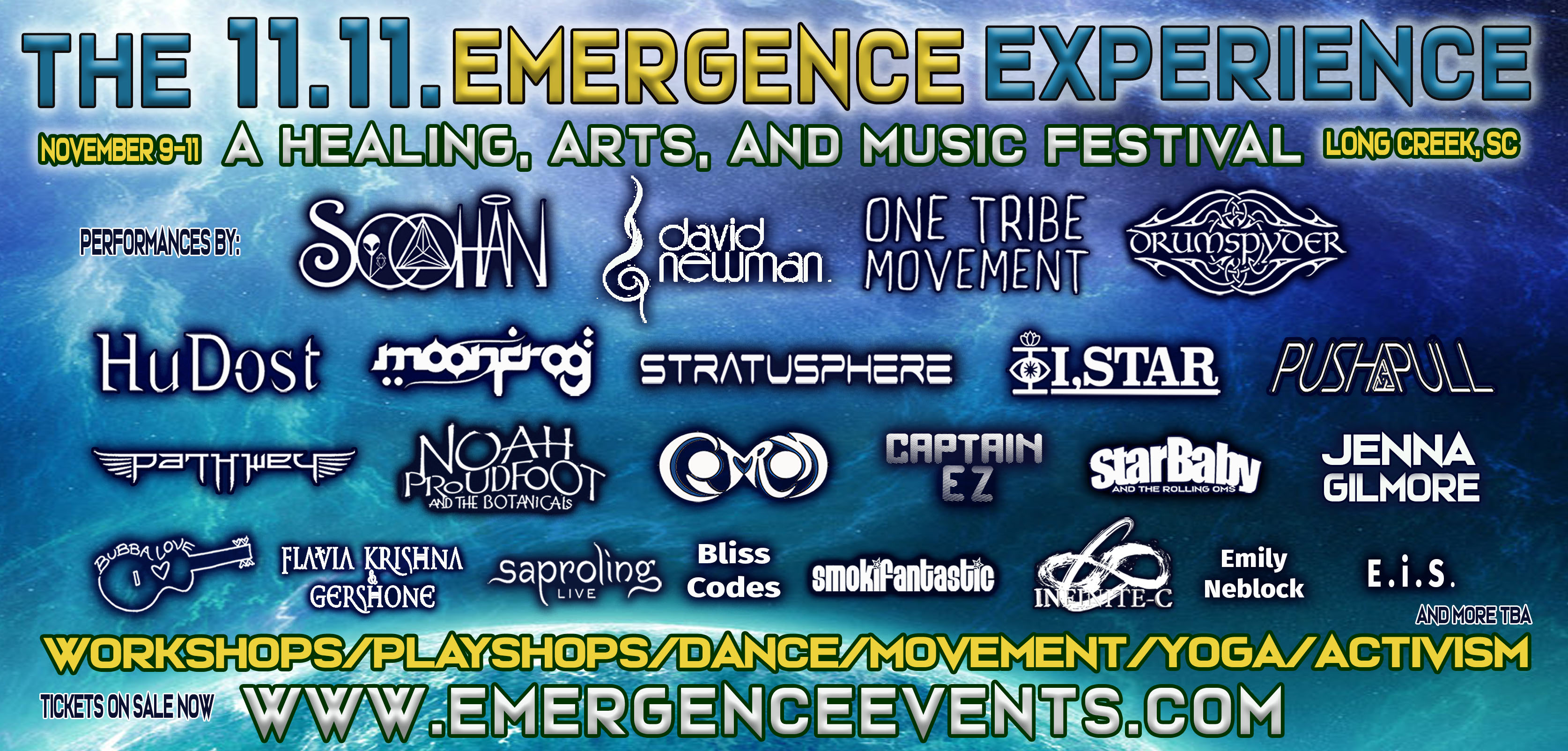 The 11.11. Emergence Experience, Oconee, South Carolina, United States