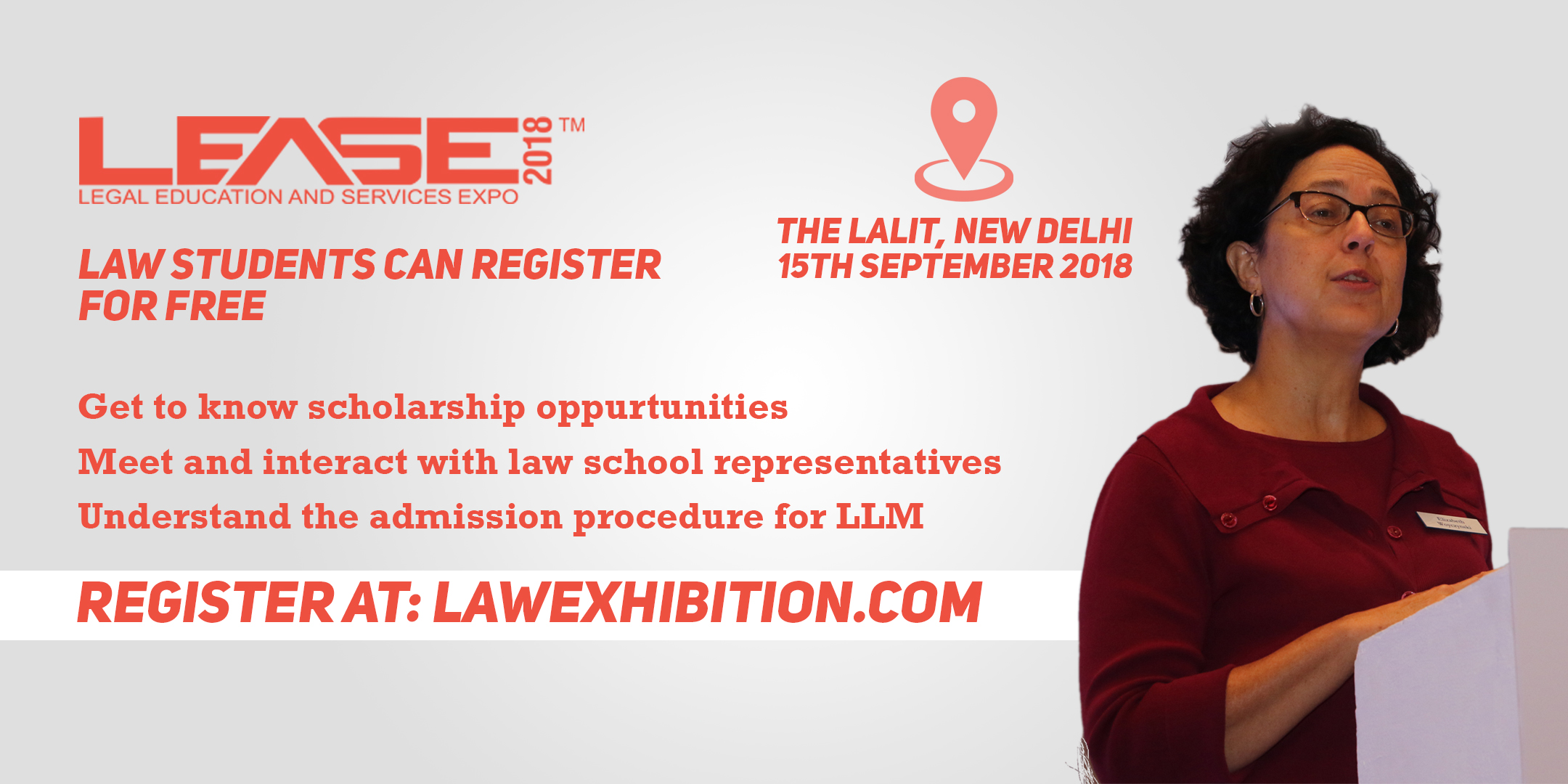 LEASE 2018 (Legal Education And Services Expo) New Delhi, New Delhi, Delhi, India