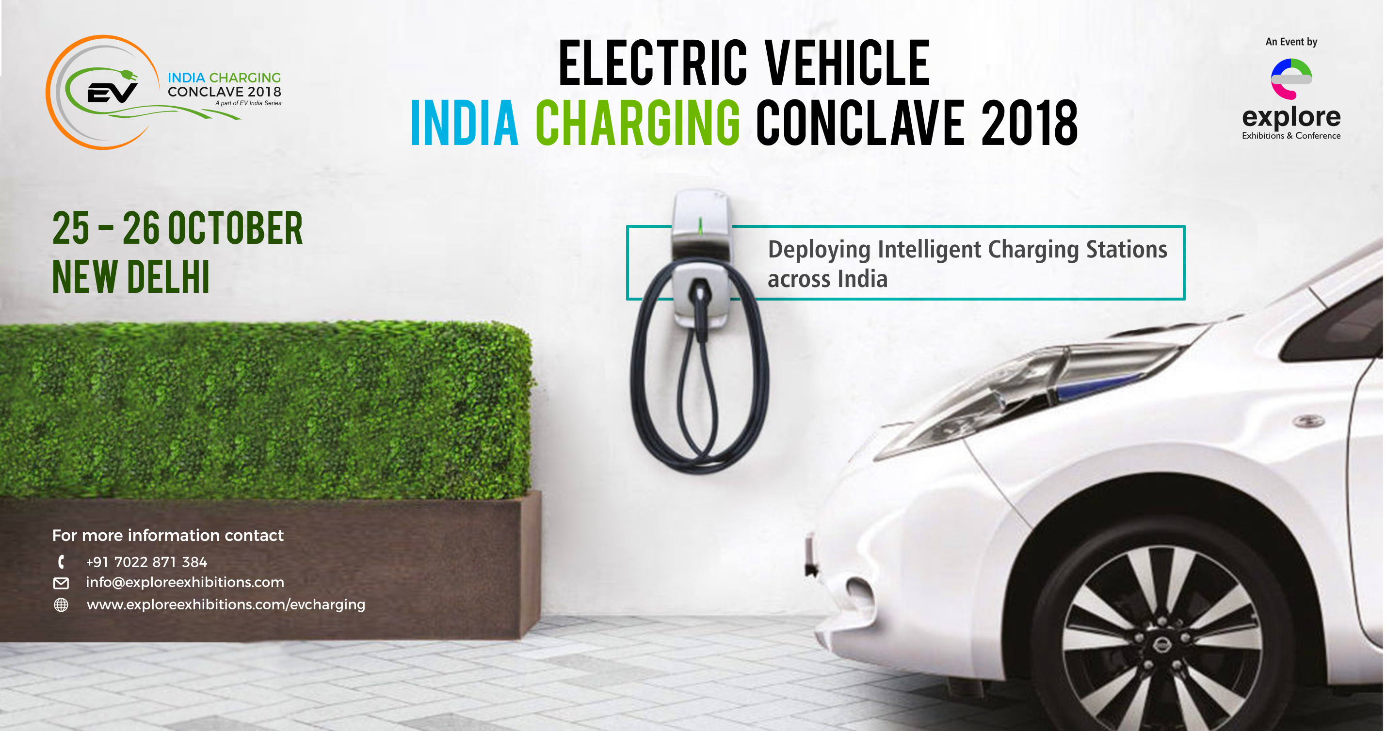 EV INDIA CHARGING CONCLAVE 2018, New Delhi, Delhi, India