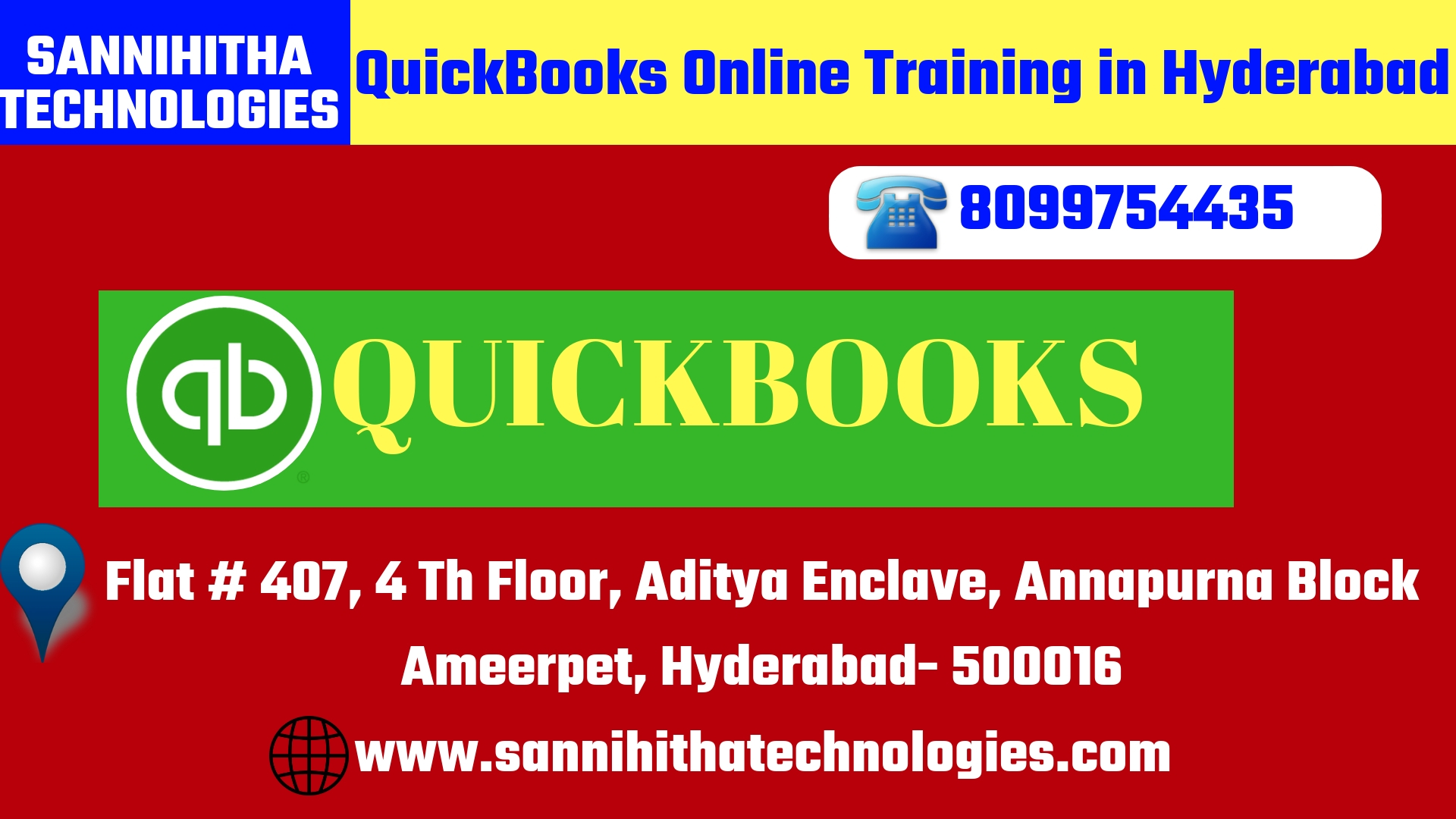 QuickBooks Training in Hyderabad, Hyderabad, Andhra Pradesh, India