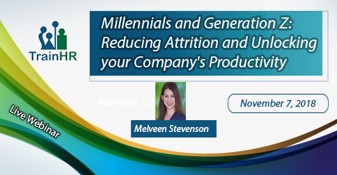 Millennials and Generation Z: Reducing Attrition and Unlocking your Company's Productivity, Fremont, California, United States