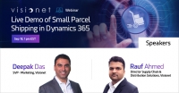Webinar: Live Demo of Small Parcel Shipping in Dynamics 365