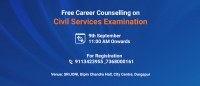 Free Career Counselling Session on Civil Services Examination in Durgapur