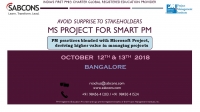 MS Project Training 12th & 13th October 2018