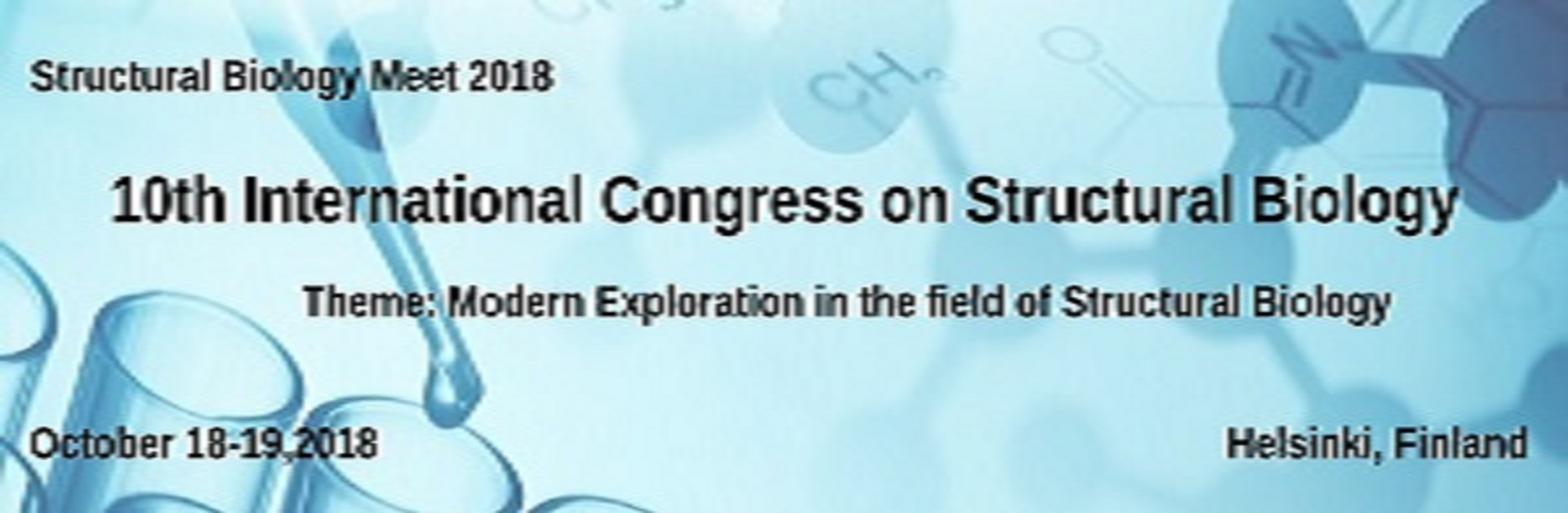 10th International Congress on Structural Biology, Helsinki, Finland