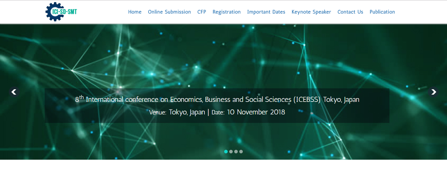8th International conference on Economics, Business and Social Sciences (ICEBSS), TOKYO, JAPAN, Japan