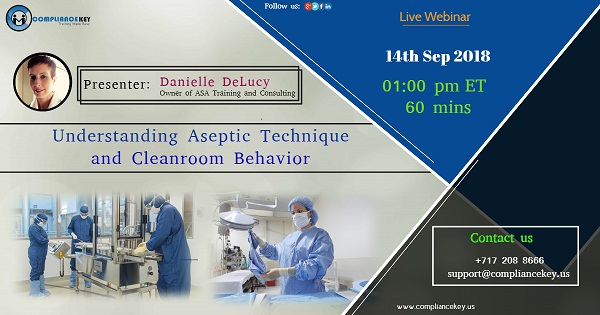 Understanding Aseptic Technique and Cleanroom Behavior, New Castle, Delaware, United States