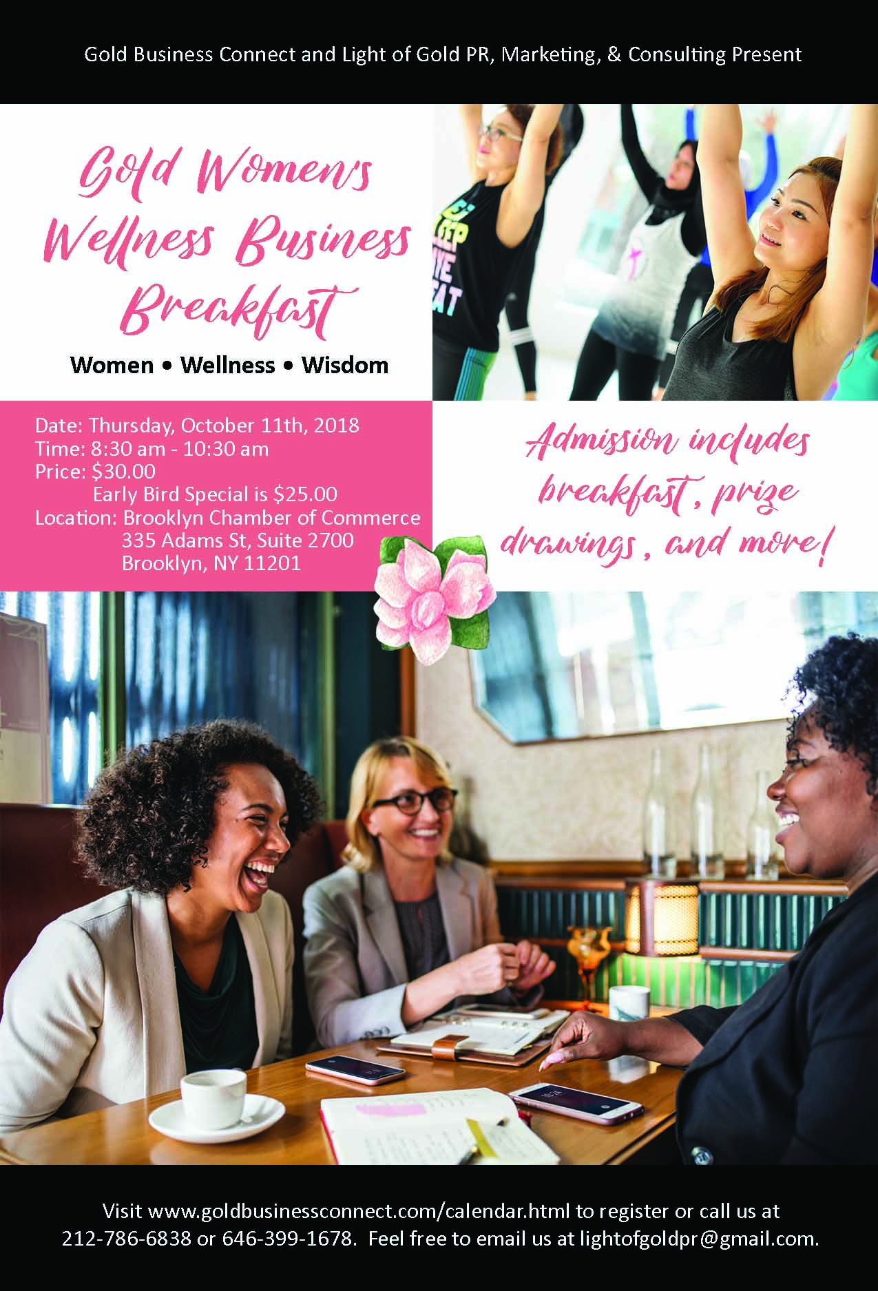 Gold Women's Wellness Business Event, New York, United States
