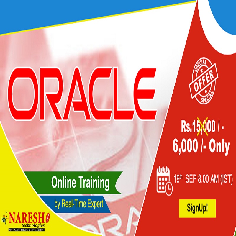 Oracle Online Training in USA - NareshIT, Dallas, Texas, United States