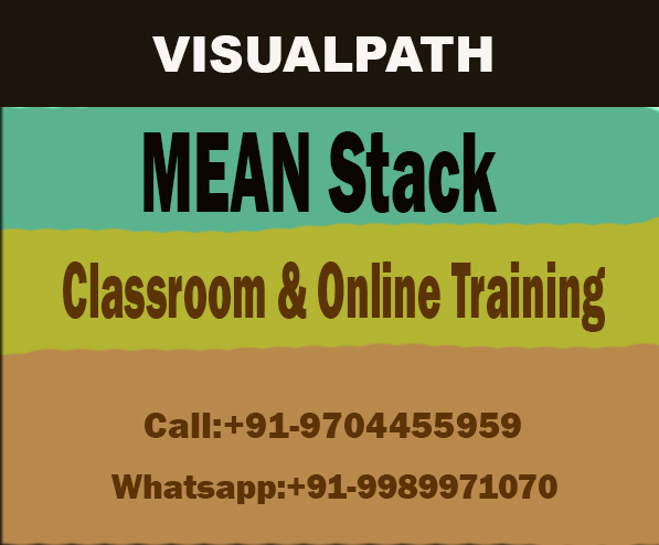 The Best MEAN Stack Online Training, Hyderabad, Andhra Pradesh, India
