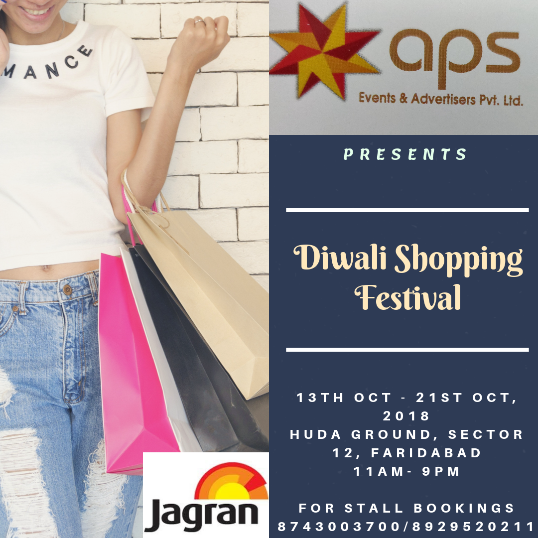 Diwali Shopping Festival, Faridabad, Haryana, India