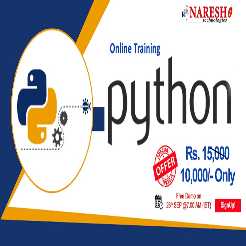 Python Online Training in USA - NareshIT, Dallas, Texas, United States