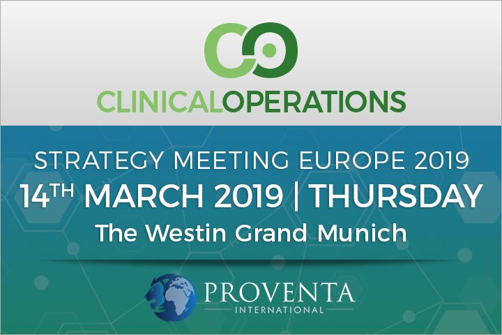 Clinical Operations Strategy Meeting 2019 in Germany | Proventa, Germany, United Kingdom