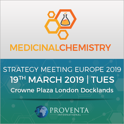 Medicinal Chemistry Strategy Meeting 2019 in London | Proventa, Royal Victoria Dock, Western Gateway,London,United Kingdom
