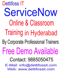 ServiceNow Training in Hyderabad by Corporate Trainer | FREE DEMO