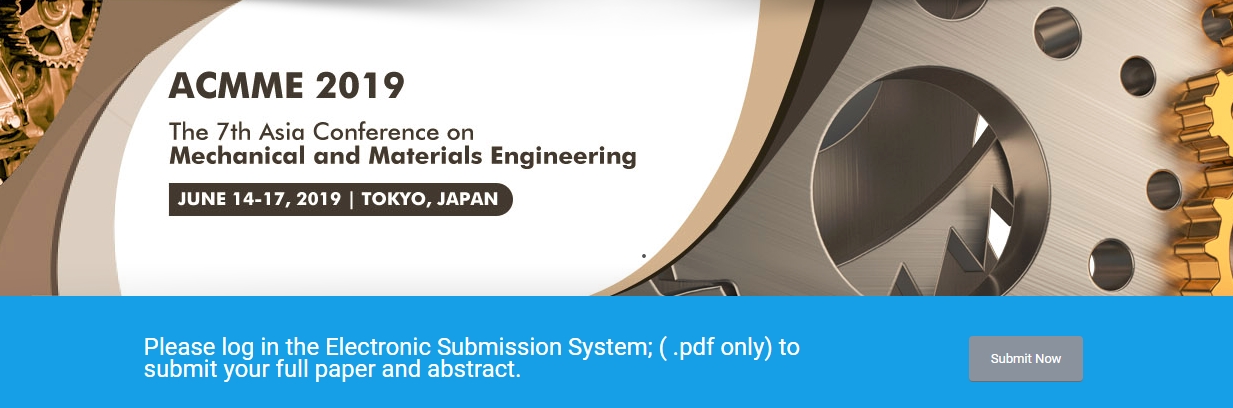 2019 7th Asia Conference on Mechanical and Materials Engineering (ACMME 2019), Tokyo, Kanto, Japan