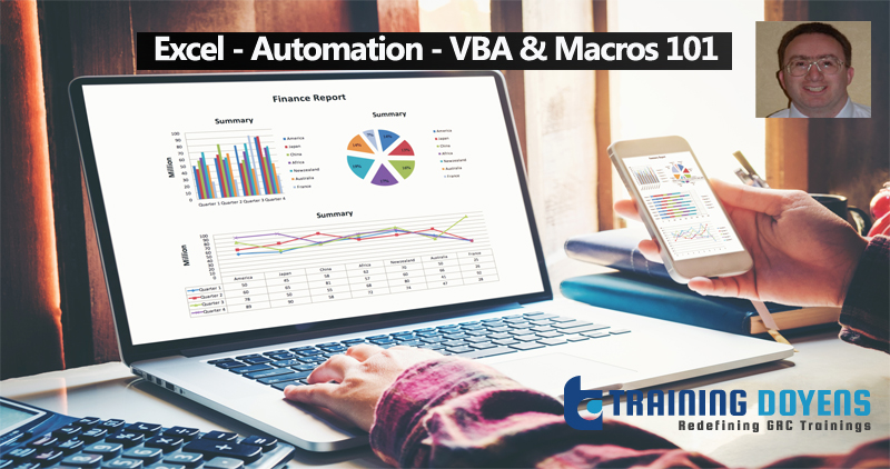 Online Webinar on Excel - Automation - VBA & Macros 101 – Training Doyens, Aurora, Colorado, United States