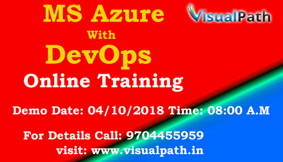 Microsoft Azure Online Training in Hyderabad, India - Visualpath, Hyderabad, Andhra Pradesh, India
