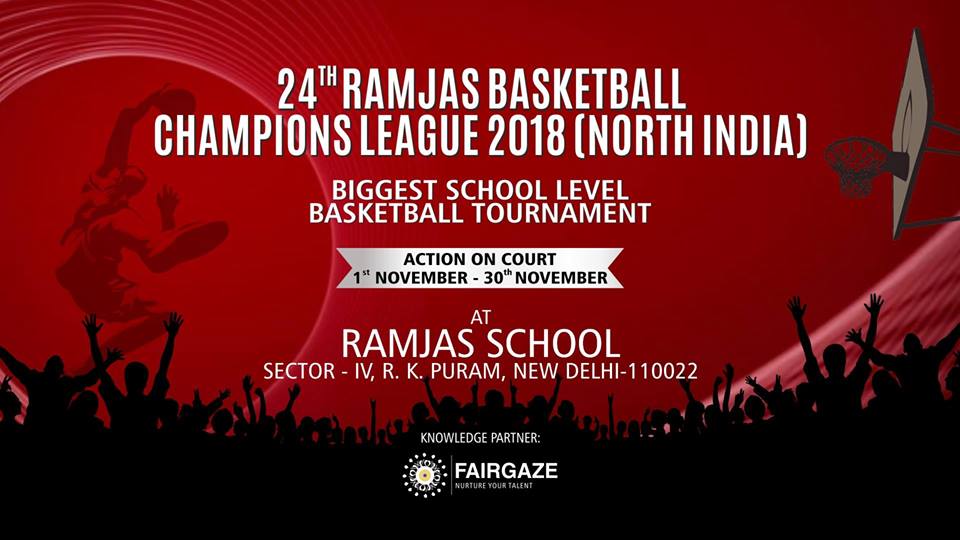 24th Ramjas Basketball Champions League 2018 (North India), North Delhi, Delhi, India