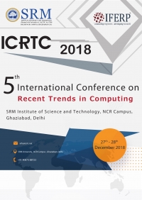 5th International conference on Recent Trends in Computing (ICRTC-18)